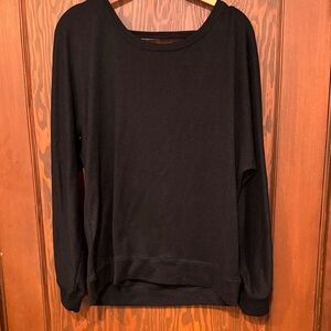 Elegant Black Women's Sweatshirt